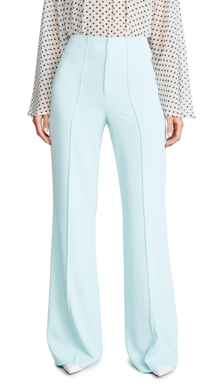 Alice Olivia Dyland Clean Wide Leg Pants