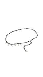 What Goes Around Comes Around Chanel Letters Chain Belt