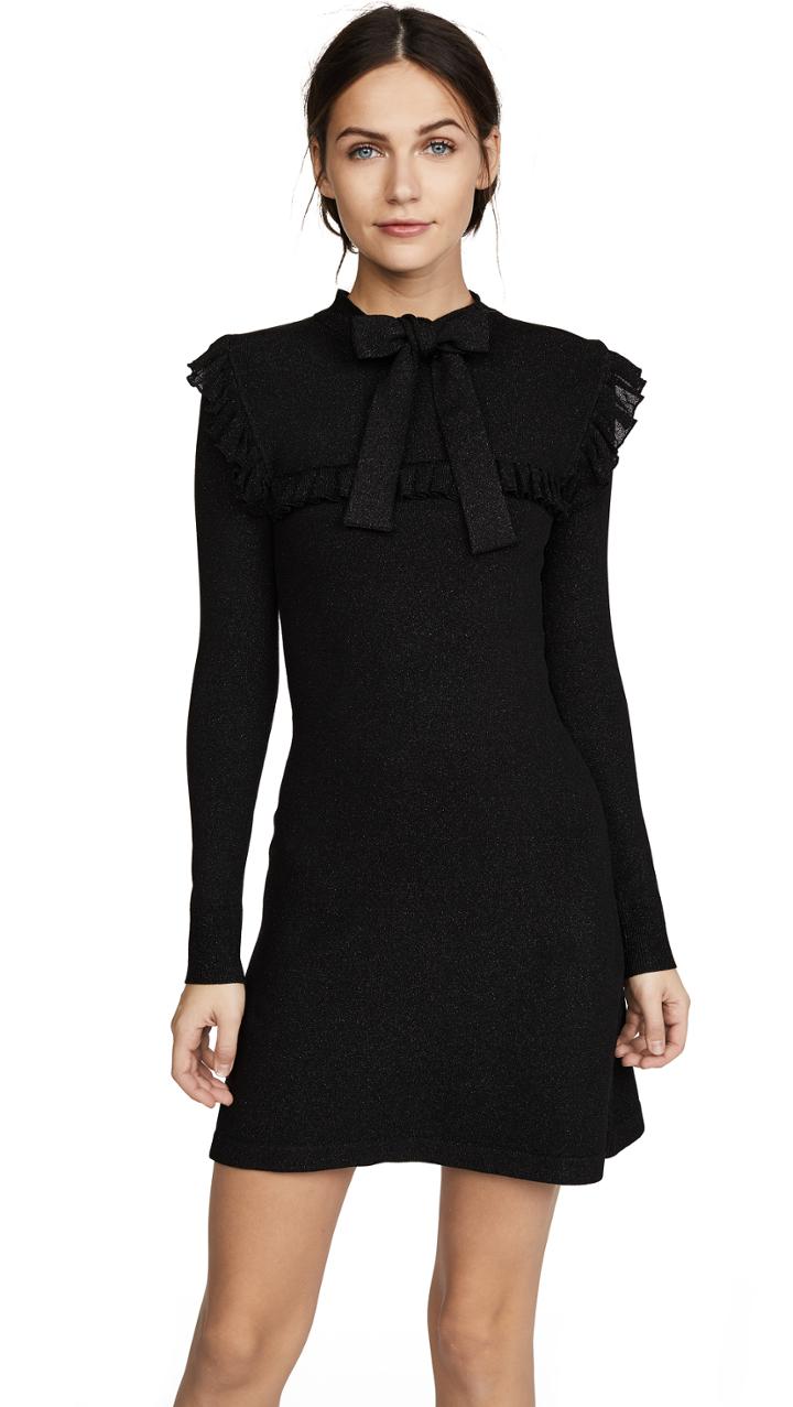Joostricot Long Sleeve Ruffle Dress