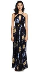 Jill Jill Stuart Keyhole Floral Gown