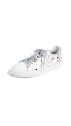 D A T E Newman Black Strap Sneakers