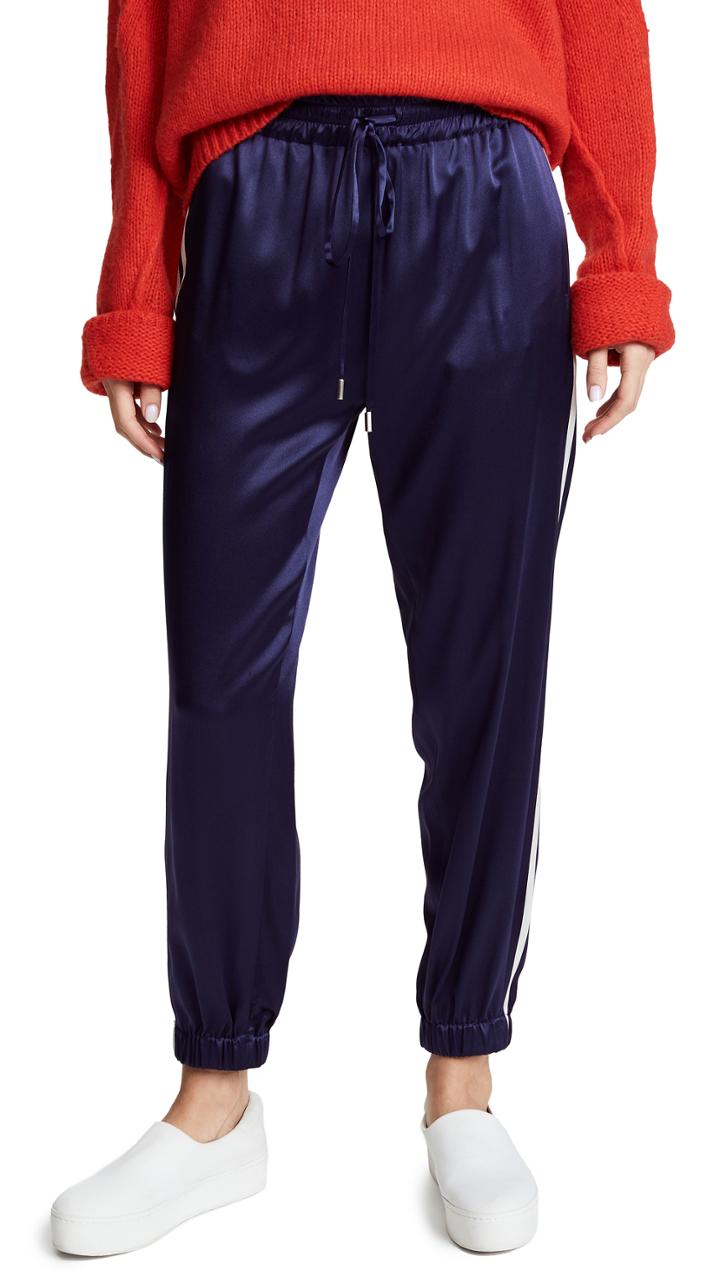 Monse Charmeuse Jogger Pants