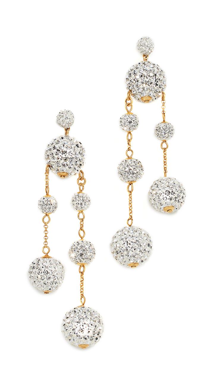 Kate Spade New York Razzle Dazzle Asymmetrical Earrings