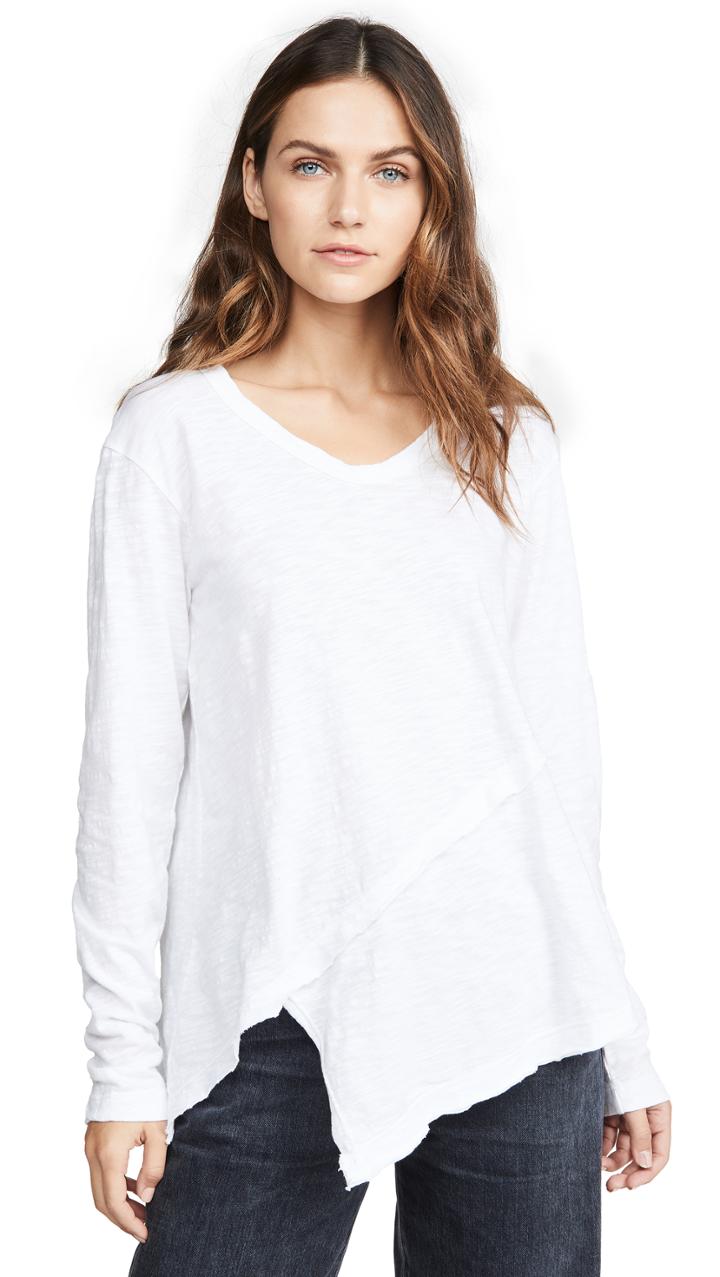 Wilt Crossover Hem Tee