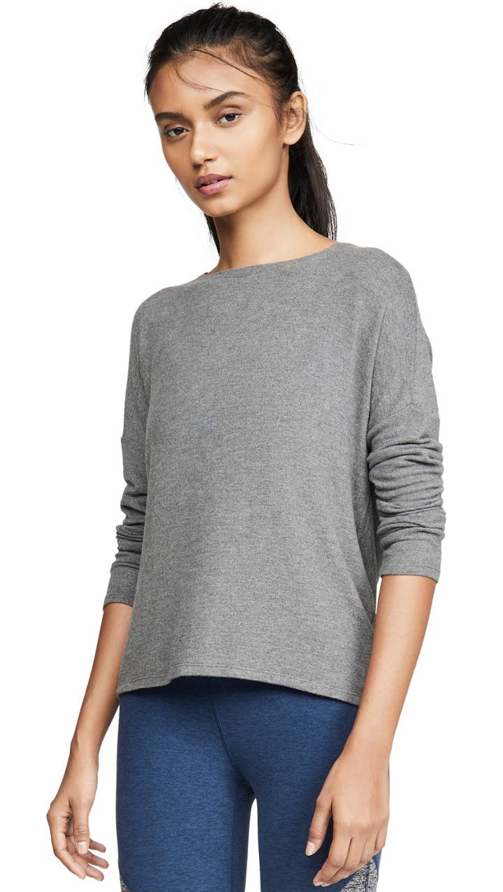 Beyond Yoga Brushed Back Pullover