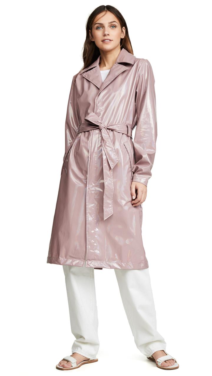 Rains Holographic Overcoat