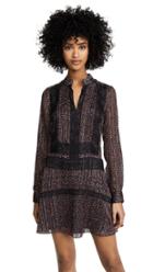Derek Lam 10 Crosby Shift Dress With Lace Detail
