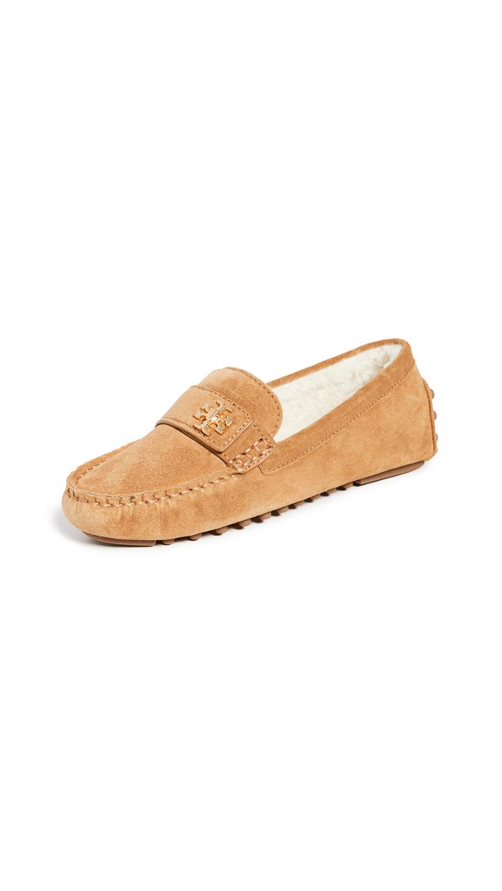 Tory Burch Kira Shearling Drivers