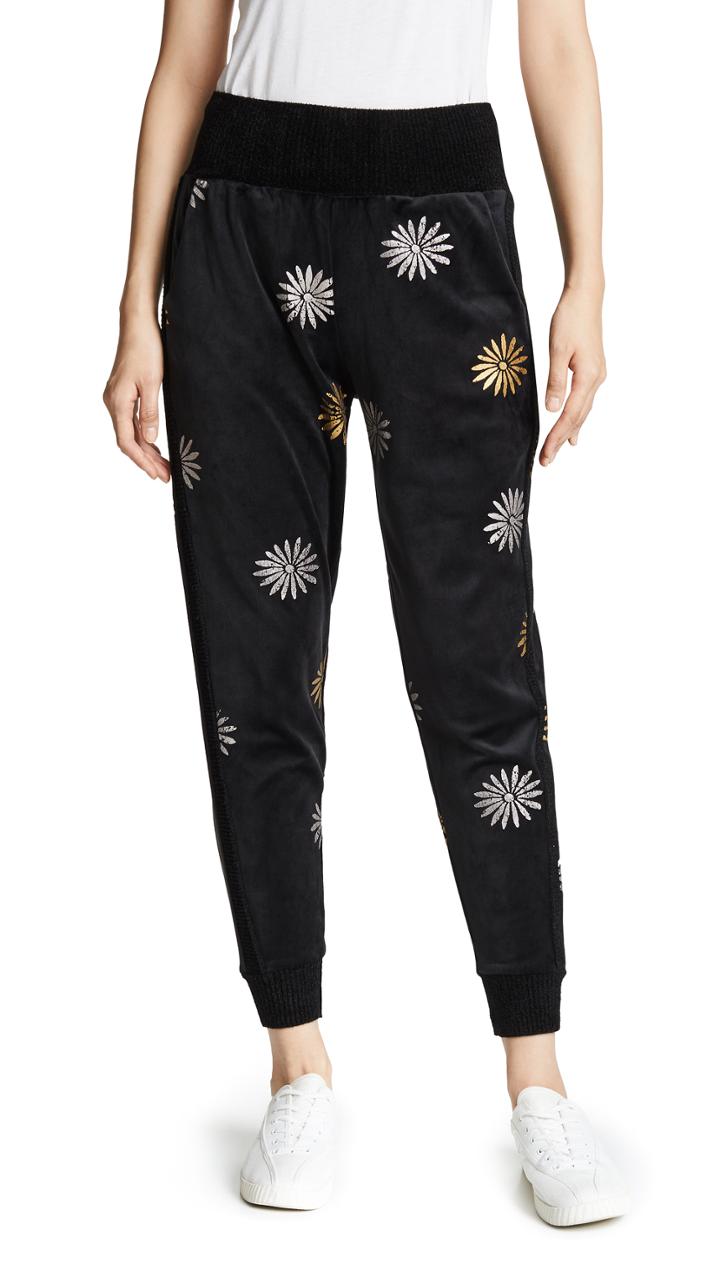 Splendid X Margherita Velutto Daisy Joggers