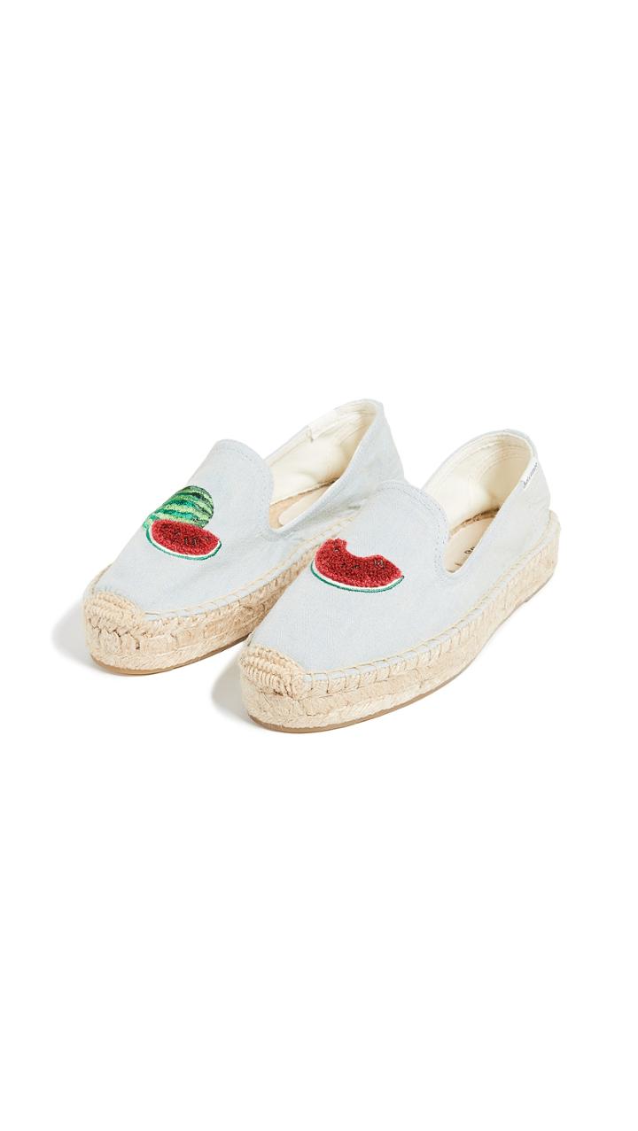 Soludos Watermelons Smoking Slippers
