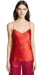 Galvan London Satin V Neck Cami