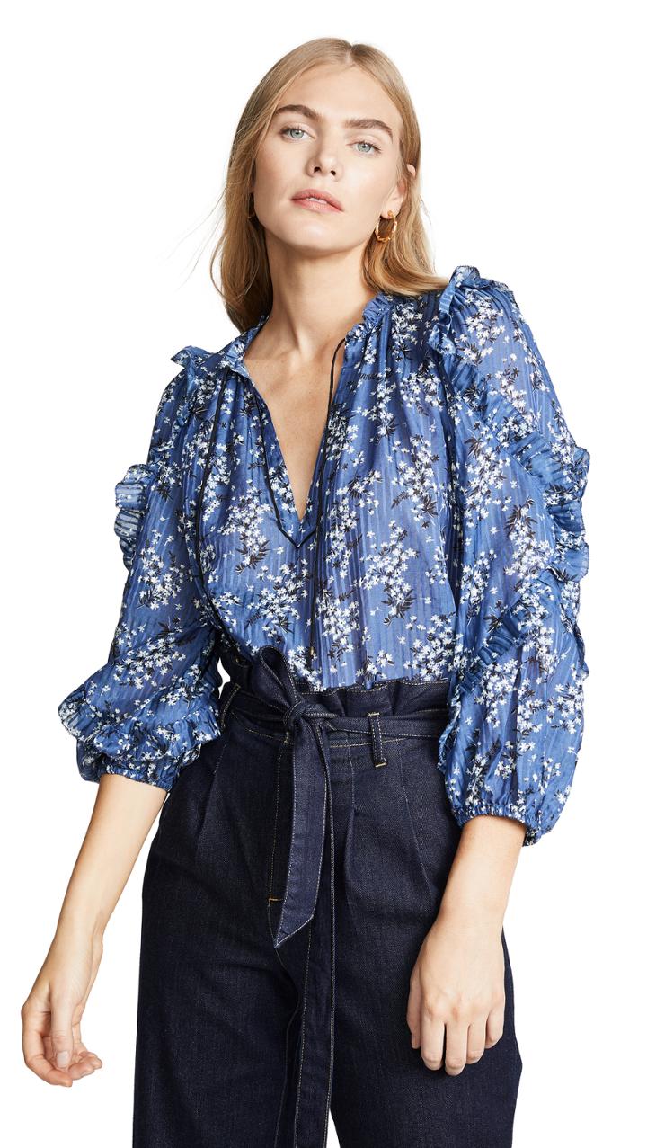 Ulla Johnson Manet Blouse
