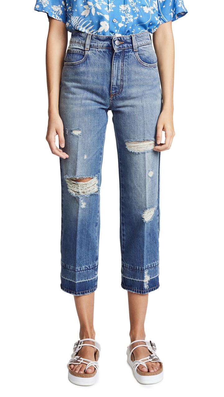 Stella Mccartney Distressed Jeans