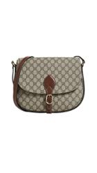 What Goes Around Comes Around Gucci Logo Shoulder Bag