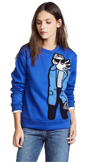 Michaela Buerger Paparazzi Girl Sweatshirt