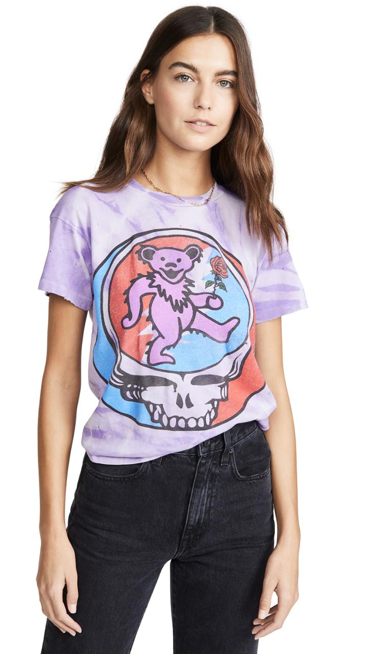 Madeworn Rock Tie Dye Crop Tee