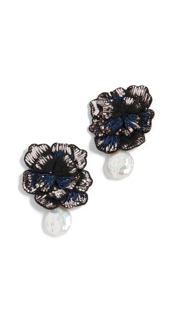 Lizzie Fortunato Cosmic Flower Earrings