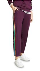 Etre Cecile Rib Crop Retro Track Pants