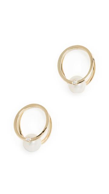 Katkim Pearl Oasis Ring Earrings