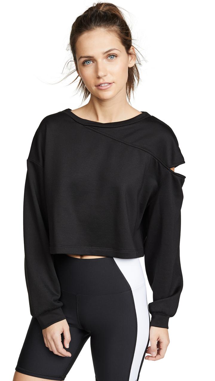 Michi Fusion Crop Sweatshirt