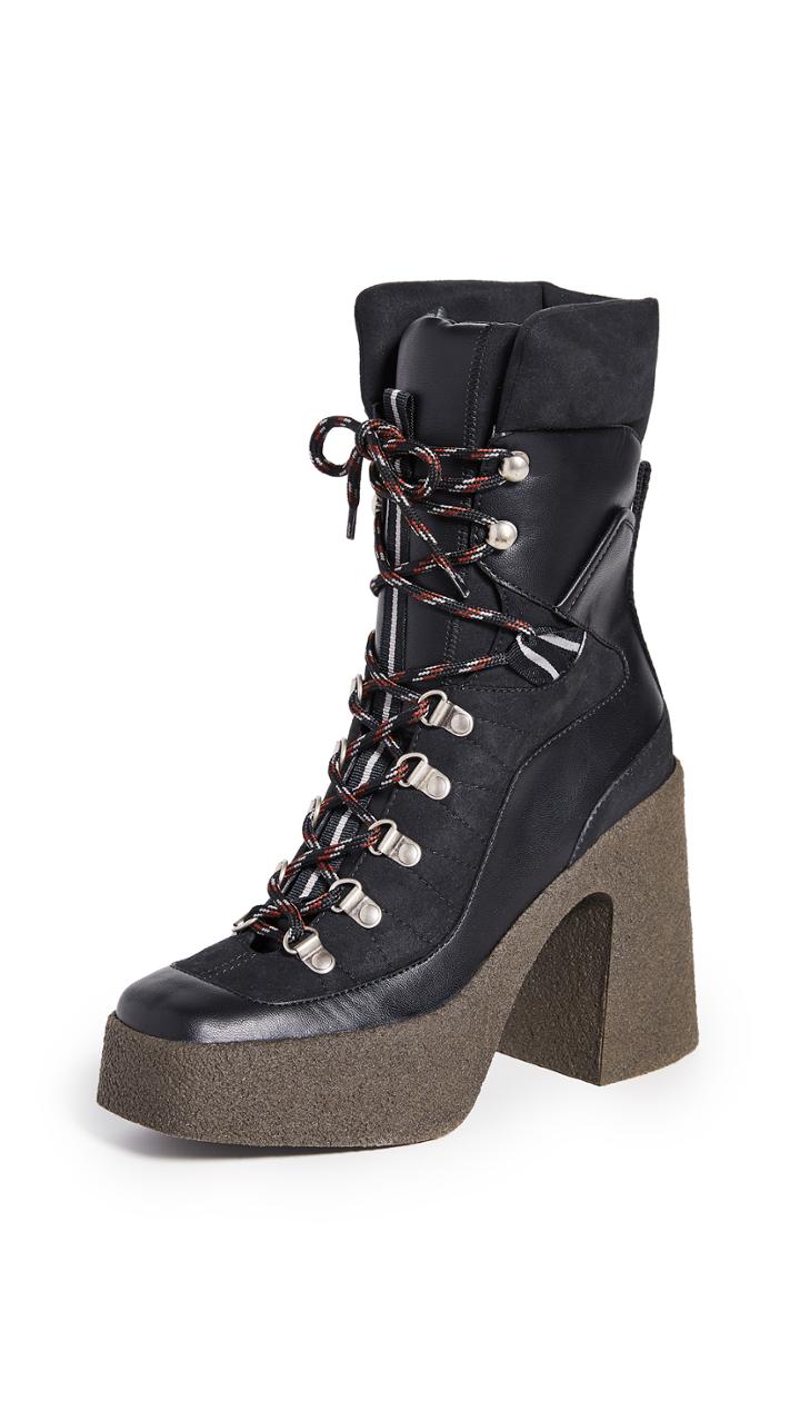 Stella Mccartney Lace Up Boots