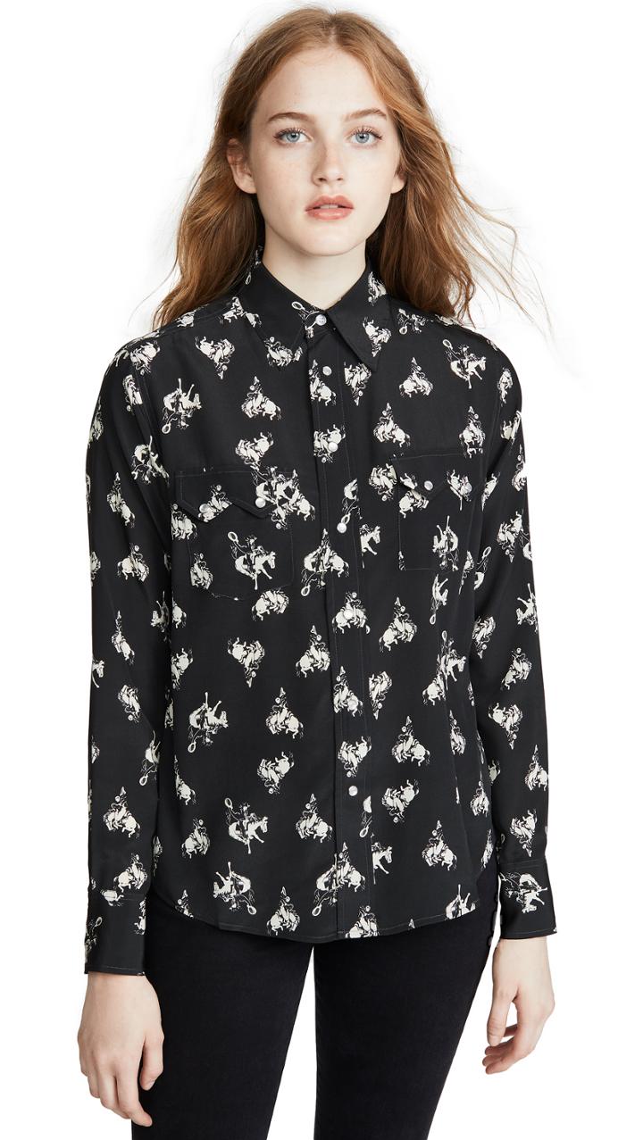 Re Done 40s Western Shirt