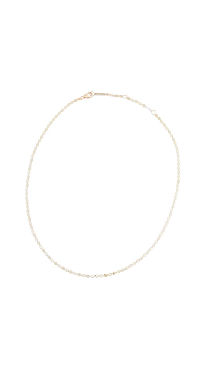 Lana Jewelry 14k Petite Nude Chain Choker Necklace