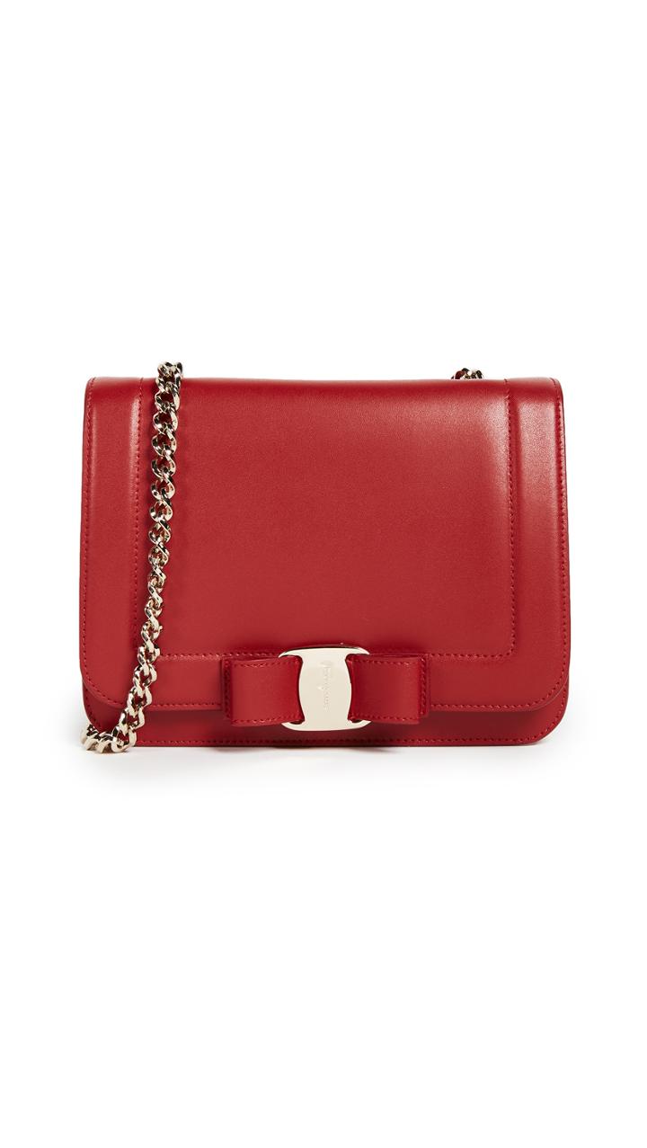 Salvatore Ferragamo Vara Small Cross Body Bag