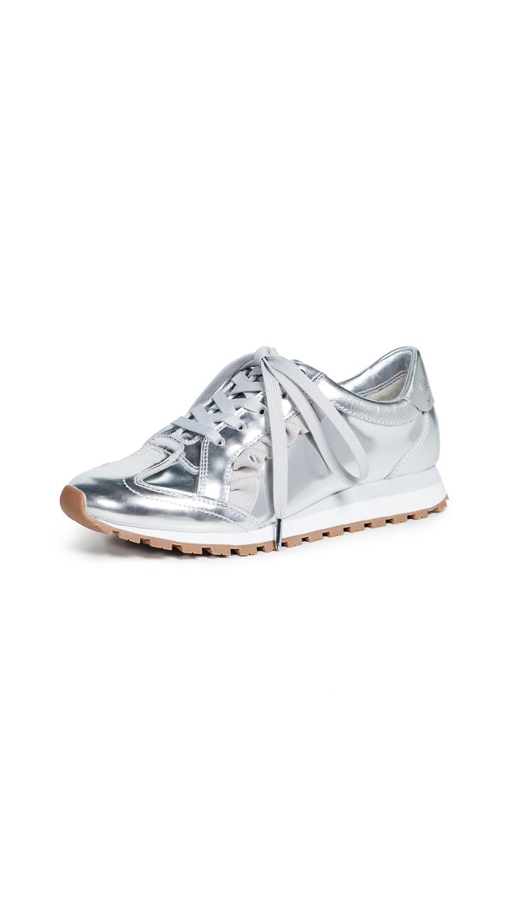Tory Sport Ruffle Trainer Sneakers