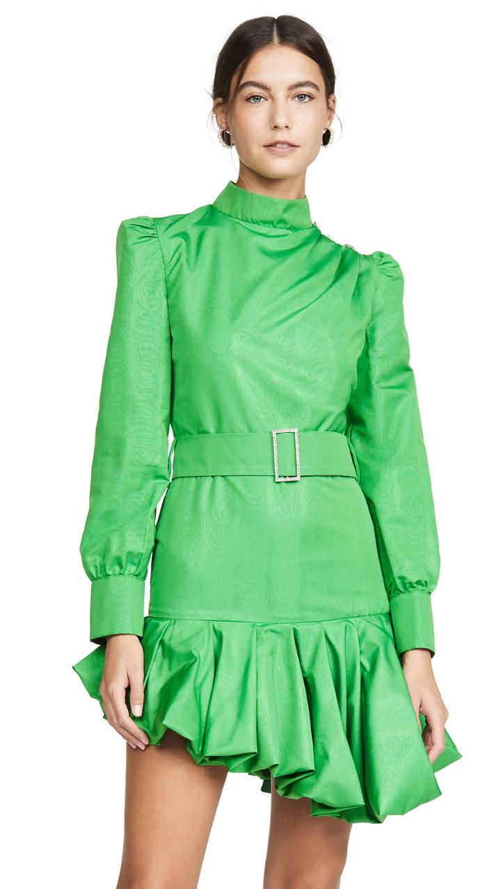 Giuseppe Di Morabito Belted Asymmetrical Mini Dress