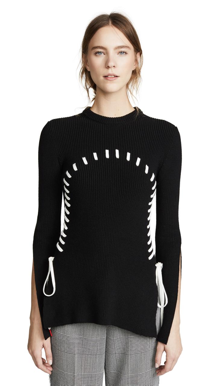 Monse Stitch Detail Sweater
