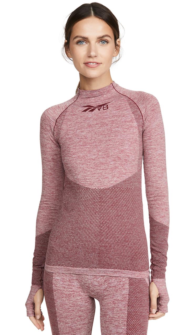 Reebok X Victoria Beckham Rbk Vb Seamless Long Sleeve Tee