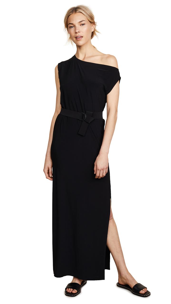 Norma Kamali Drop Shoulder Gown