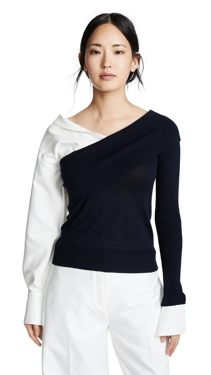 Adeam Two Way Knit Top