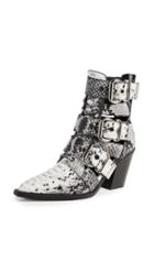 Jeffrey Campbell Caceres Buckle Booties