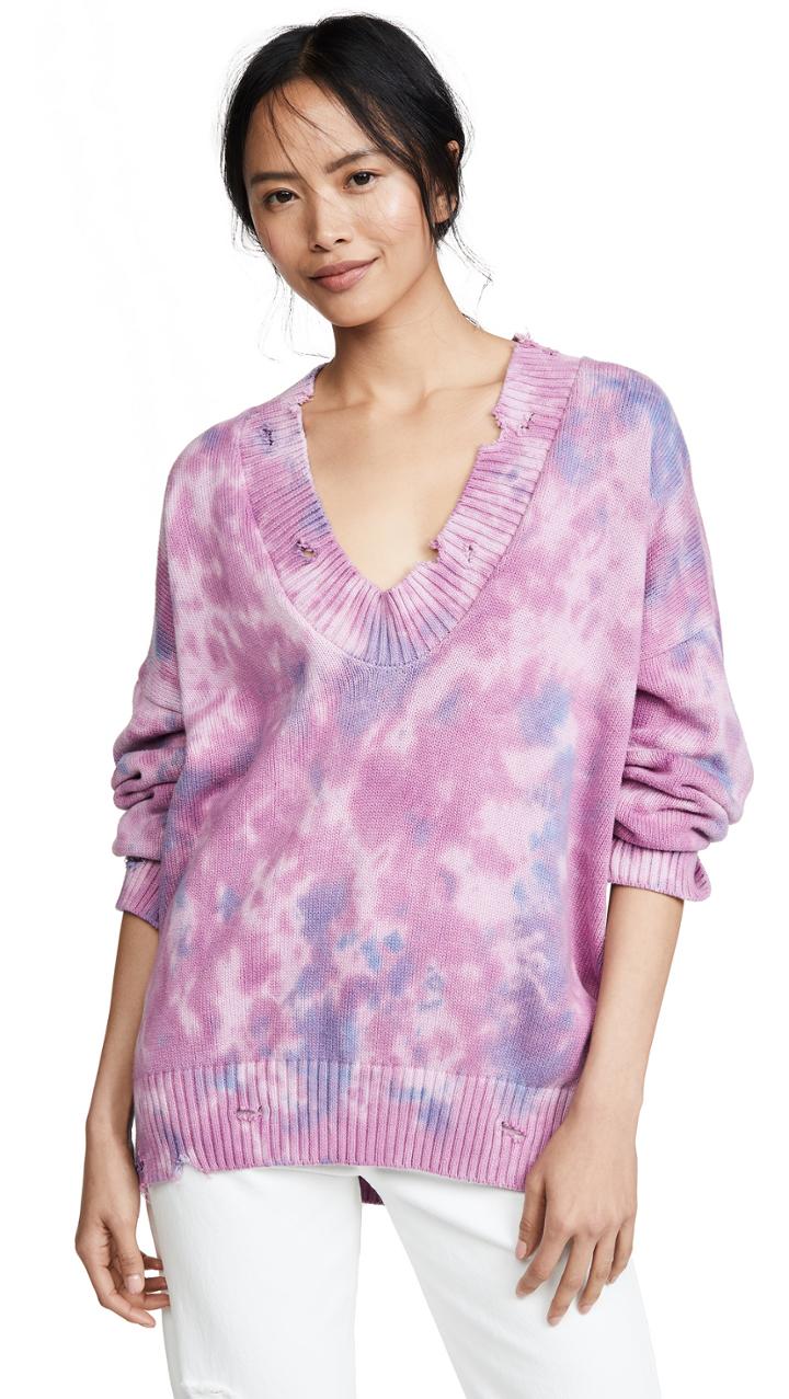 Spiritual Gangster Tie Dye Sweater