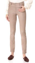 J Brand Maude Mid Rise Cigarette Leather Pants