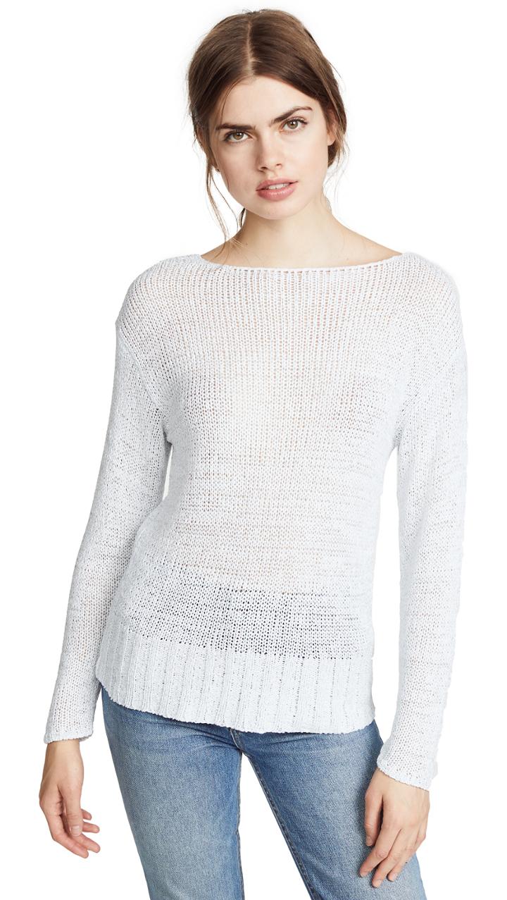 J Brand Seascape Scoop Back Sweater