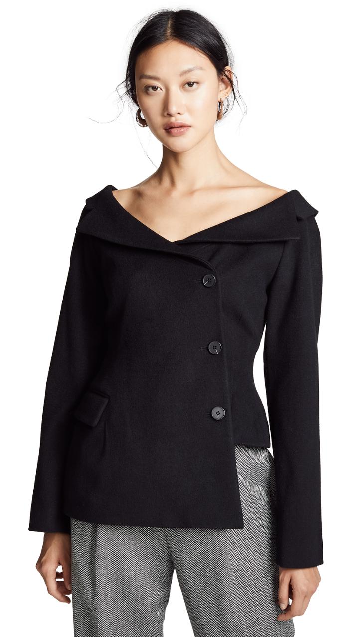 Leha Off The Shoulder Jacket