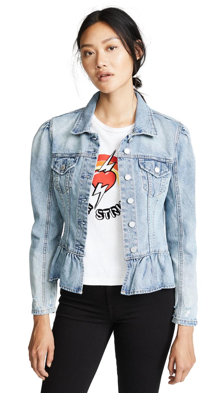 Blank Denim Reversible Hooded Anorak