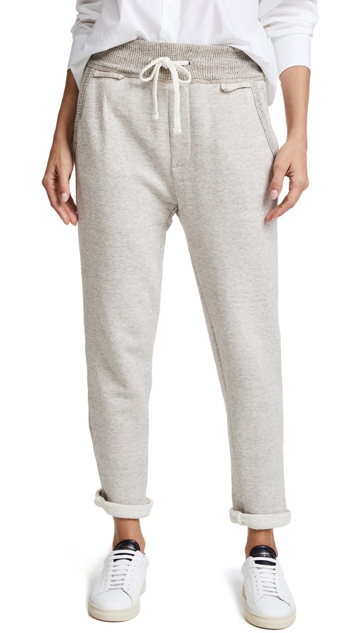 James Perse Rib Waist Sweatpants