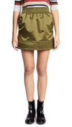 No 21 Bomber Miniskirt