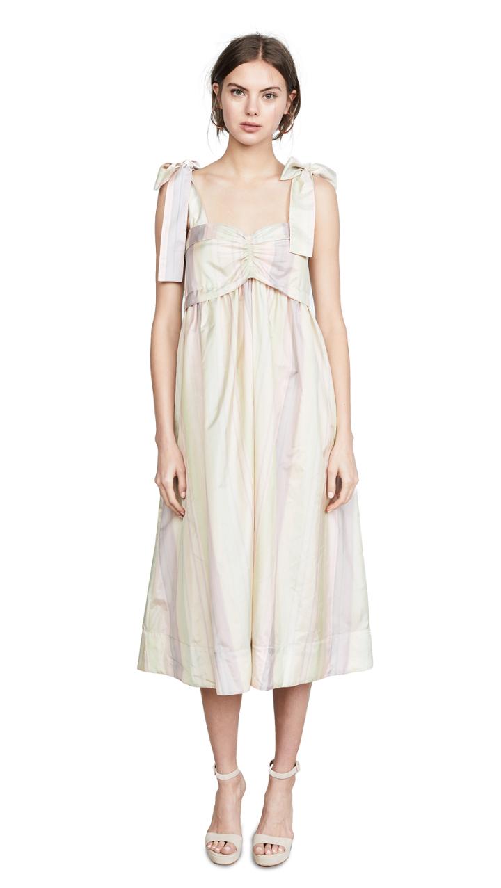 See By Chloe Tie Shoulder Dress