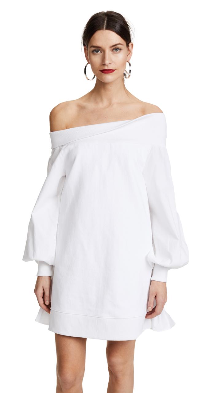 Goen J Ots Ruffle Hem Dress