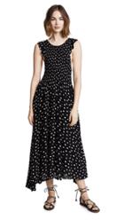 Free People Polka Dot Midi Dress