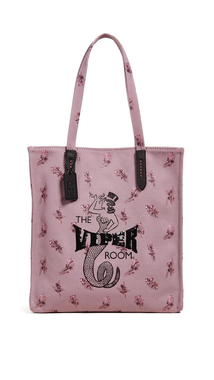 Coach 1941 Viper Room Logo Canvas Tote