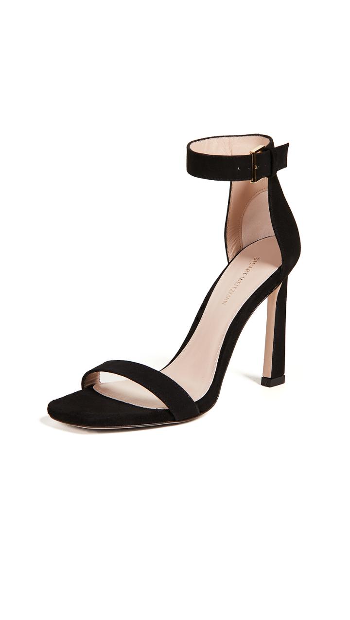 Stuart Weitzman Be Raffia Flatform Sandals