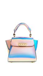 Zac Zac Posen Eartha Iridescent Mini Top Handle Bag