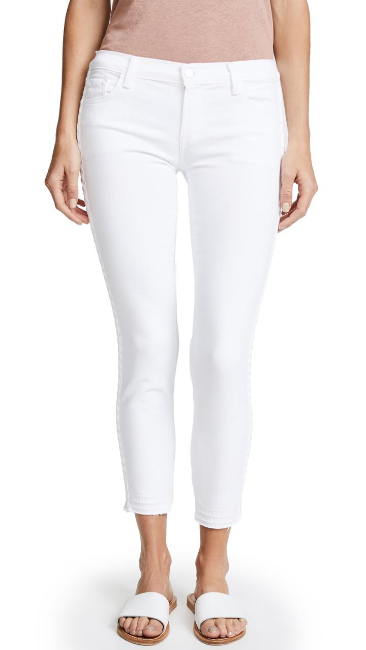 J Brand 9326 Low Rise Crop Skinny Jeans