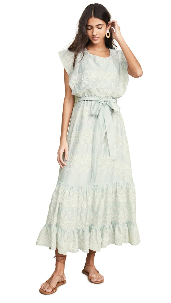 Love Sam Talullah Embroidered Maxi Dress